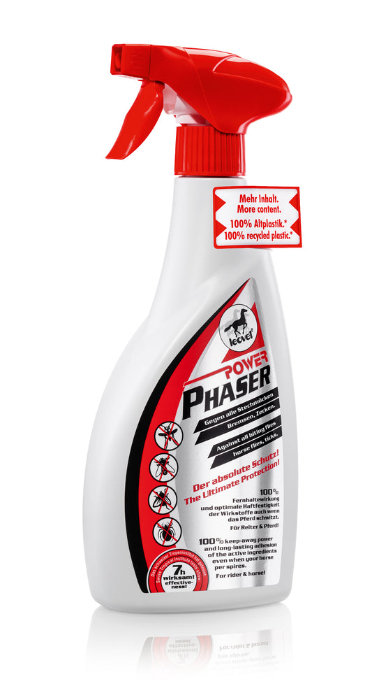 🦟⚡ Leovet Power Phaser – Effektives Fliegenspray für Pferde