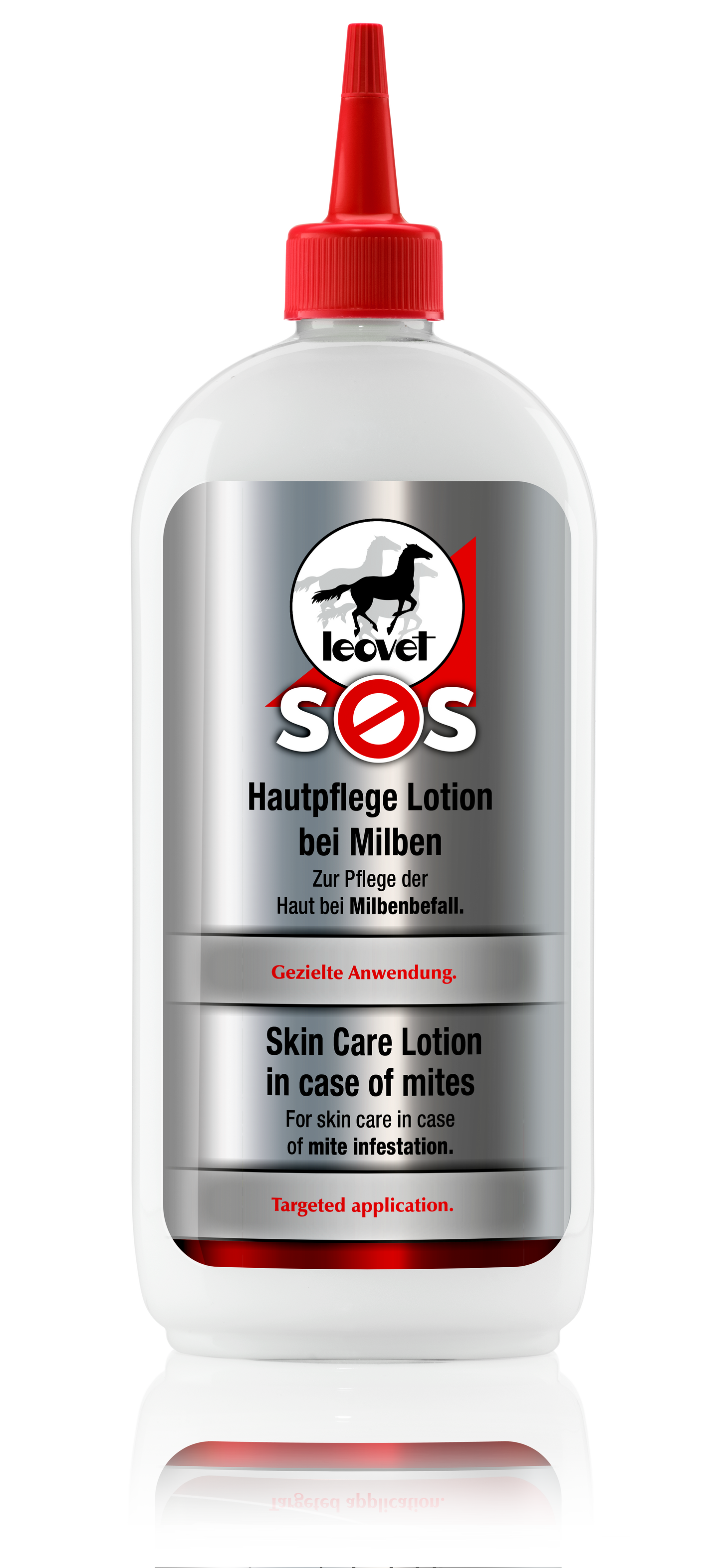Leovet SOS Hautpflege Lotion bei Milben, Milbenlotion, 500ml